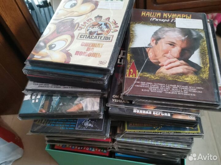 Dvd диски большая коллекция фильмов и мультиков