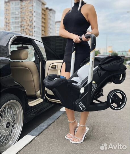 Коляска автолюлька foo foo новая