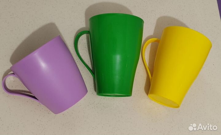 Посуда пластик, икеа, остатки наборов