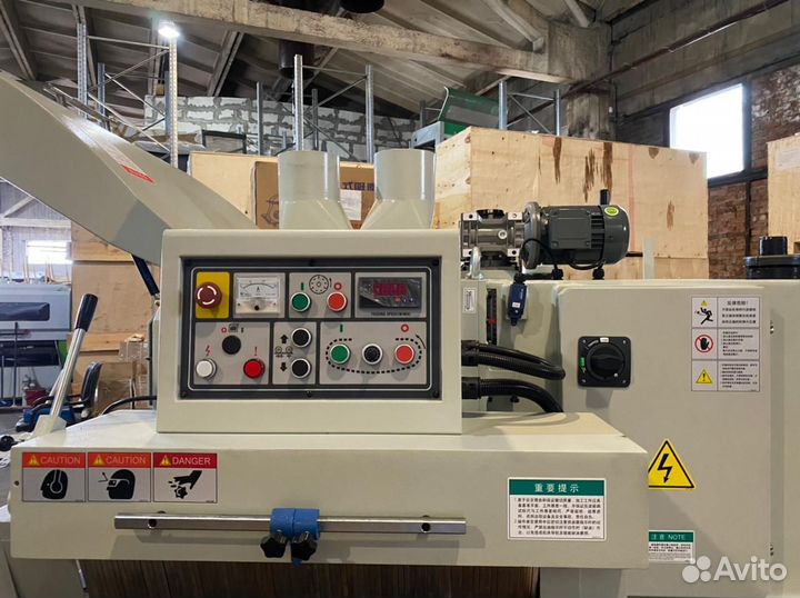 Многопильный станок с гусеничной подачей