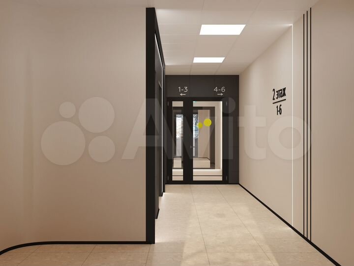 2-к. квартира, 84,4 м², 5/10 эт.