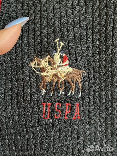 Кардиган мужской us polo assn L (M-L) шерсть