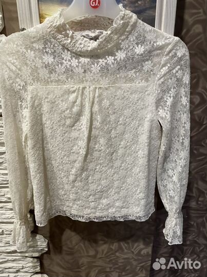 Блузка гипюровая детская