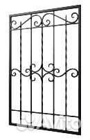 Решётки на окна кованые № 114