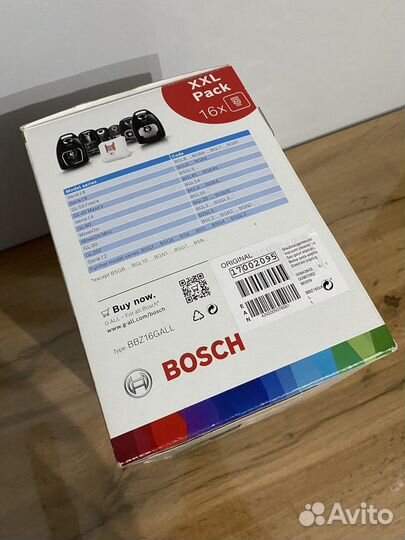 Мешки/пылесборники для пылесоса Bosch/Бош 15 шт