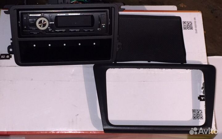 Магнитола рамка переходник iso штатный skoda rapid