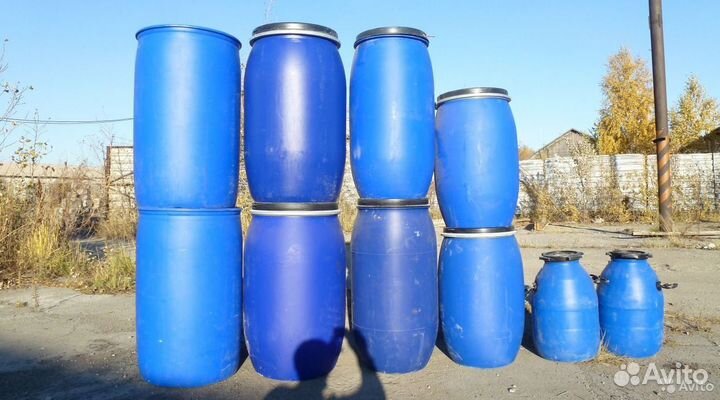 Бочка пластиковая 40 - 250 литров