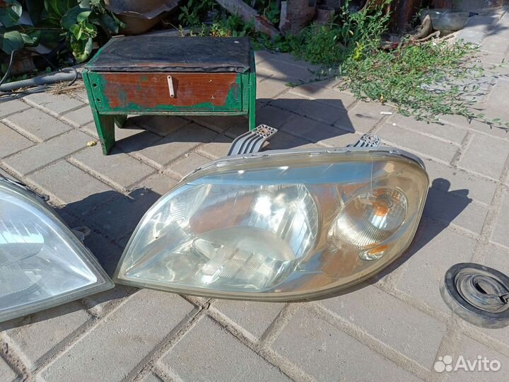 Фары передние chevrolet aveo