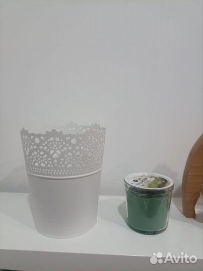 Кашпо Икеа скурар