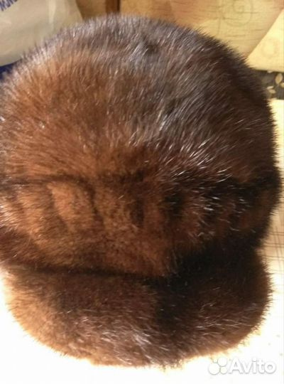 Шапка норковая женская