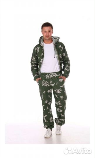 Костюм мужской хаки р 64-66 для активного отдыха
