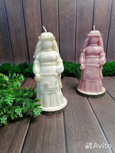 Свеча из пчелиного воска 