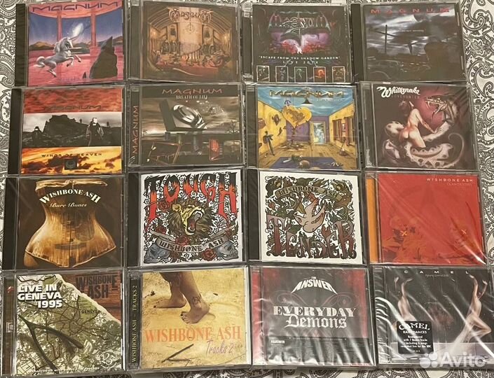 Фирменные и лицензионные CD, Зарубежные группы