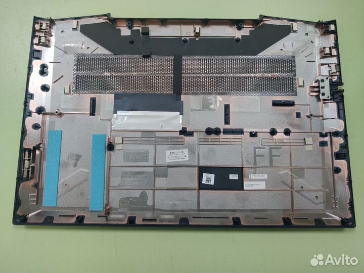 Нижняя часть корпуса HP 15-CX зеленые вставки