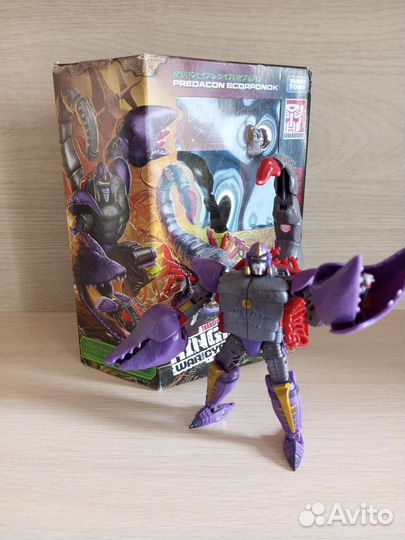 Фигурка Hasbro Transformers Kingdom - Scorponok
