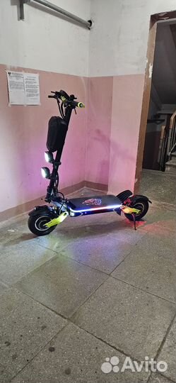 Самокат взрослый электрический бу