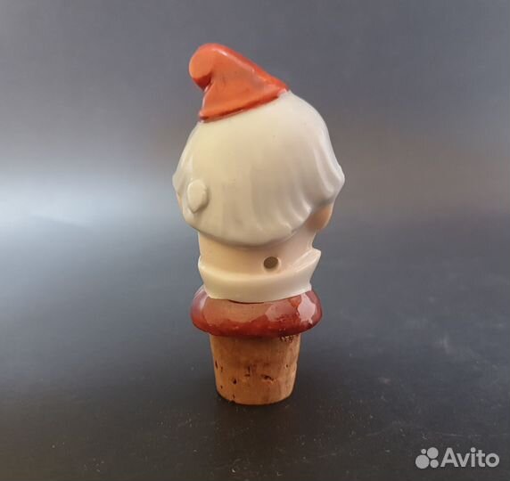 Винтажная пробка наливайка Клоун Германия