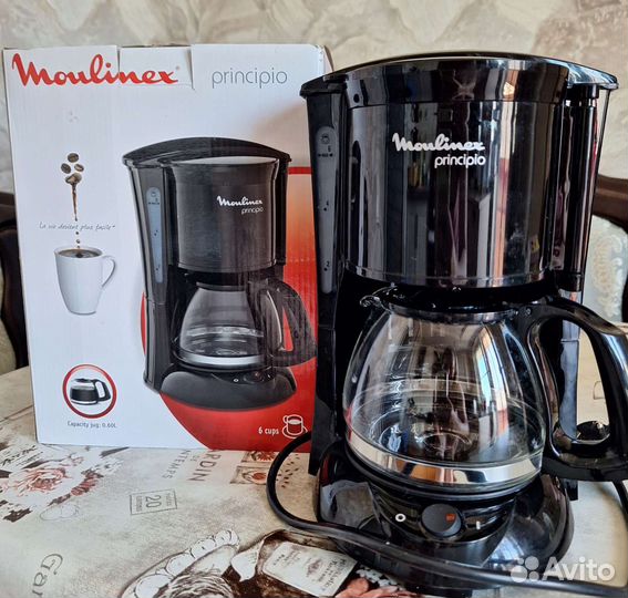 Кофеварка капельная moulinex