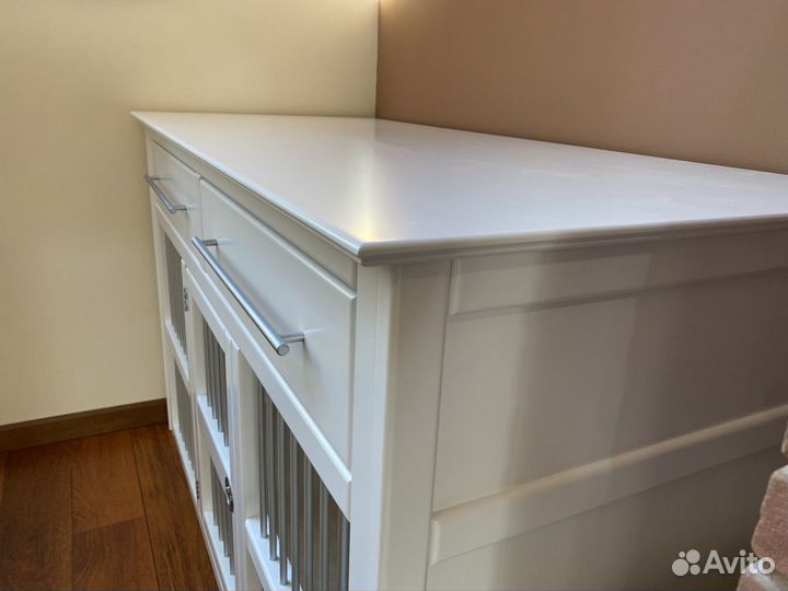 Укрепленный вольер для собак в квартиру 