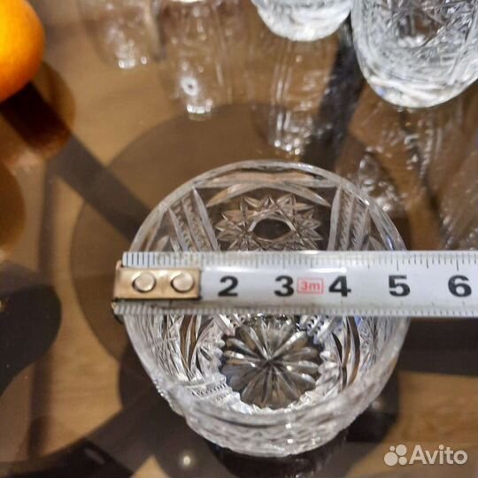 Стопки хрустальные СССР