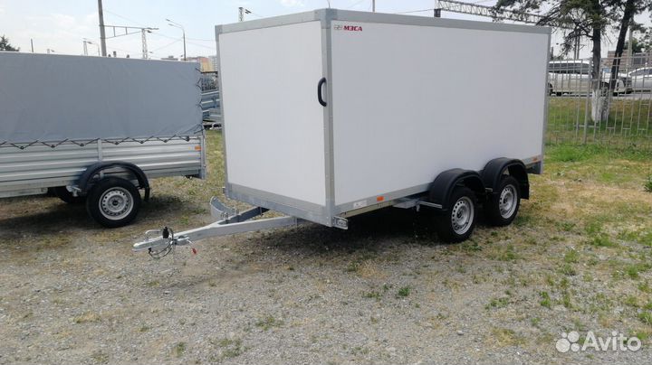 Прицеп мзса 817784.003 фургон с аппарелью