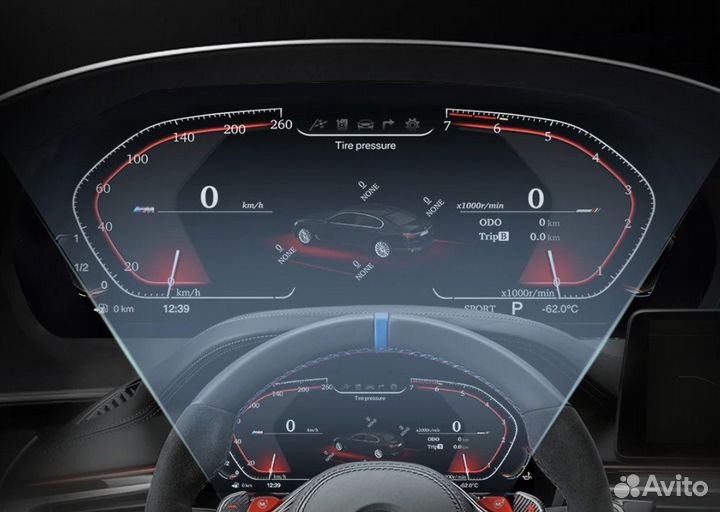 LCD электронная панель приборов для BMW 5 F07 GT