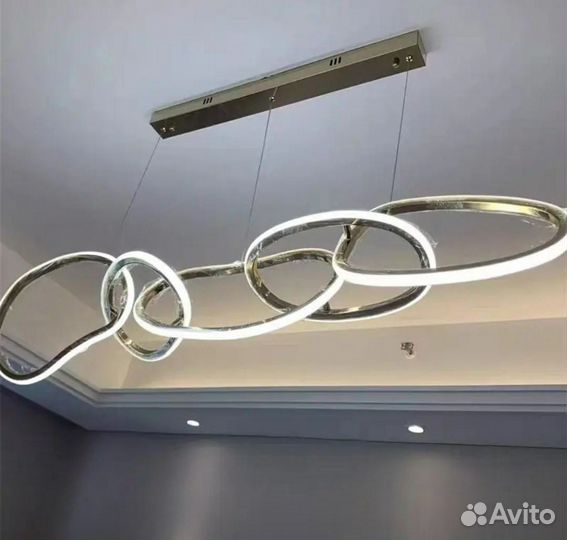 Светильник (люстра) Kink Light Сена хром