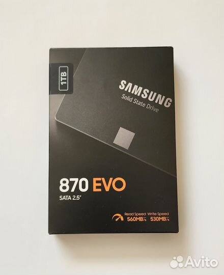SSD samsung 870 EVO MZ-77E1T0BW 1TB 2.5