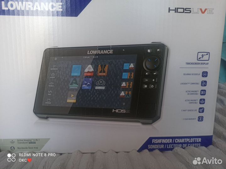 Эхолот - катплоттер lowrаnce HDS-9 live