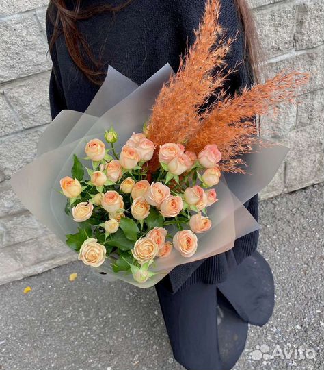 Цветы розы букет