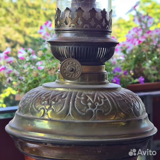 Лампа керосиновая, горелки Matador. Бельгия