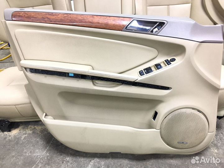 Карты дверные Mercedes w164