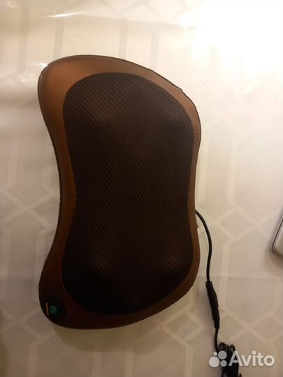 Массажная подушка электрическая с подогревом новая