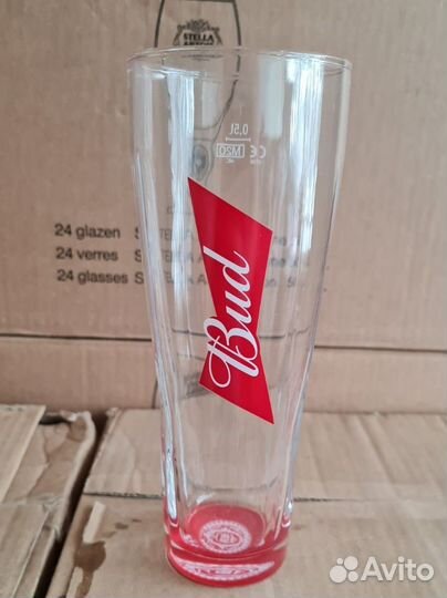 Пивной бокал Bud Stella Artois 0,5