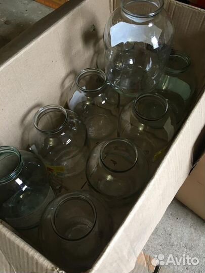 Стеклянные банки 0,5л, 0,7л, 1л, 3л