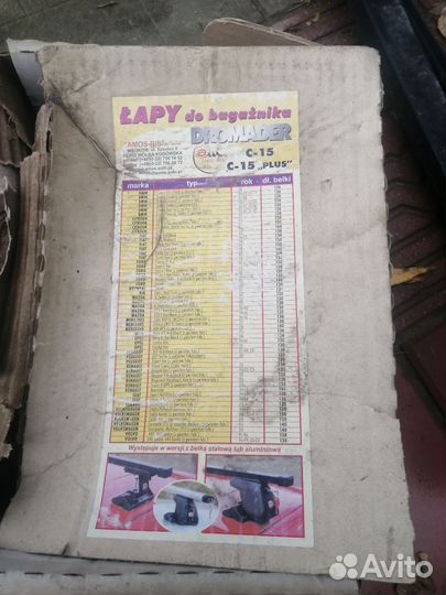 Багажник на крышу автомобиля