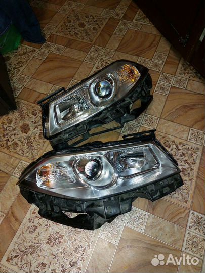 Новые Фары bi led renault megane 2