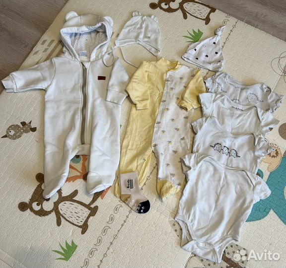 Пакет детских вещей 68 размера