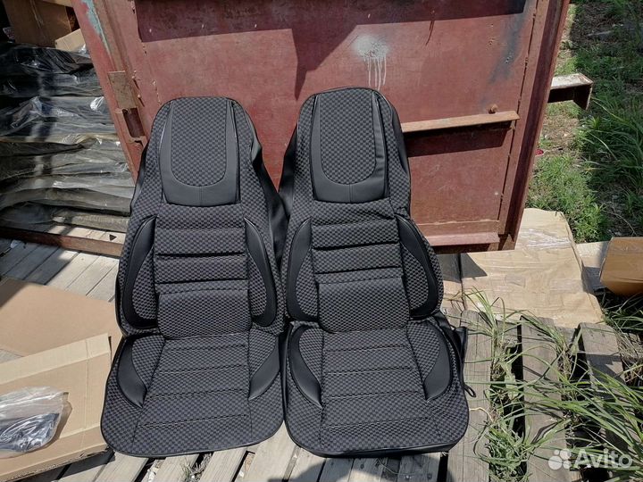 Чехлы на 2111,2112, приора х/б с 2007 по 2013