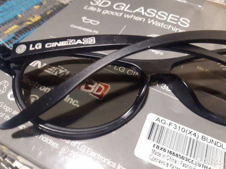3D очки LG AG-F310