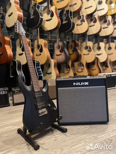 Электрогитара Cort X100 + комбик Nux Mighty40