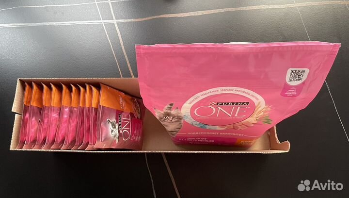 Влажный корм для котят Purina ONE