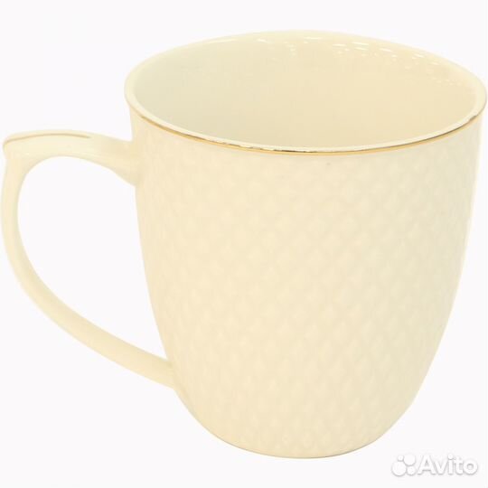 Кружка 350мл диаманд голд