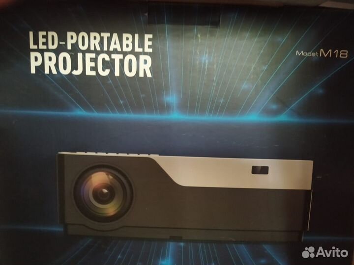 LED-portoble progector, M18