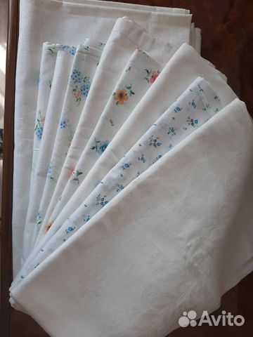 Наволочки 6 штук, рушник