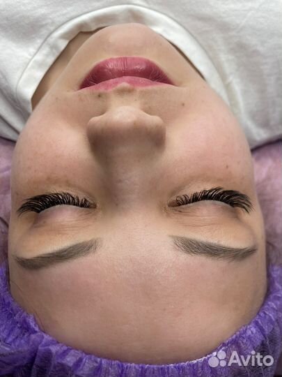 Наращивание и ламинирование ресниц на дому