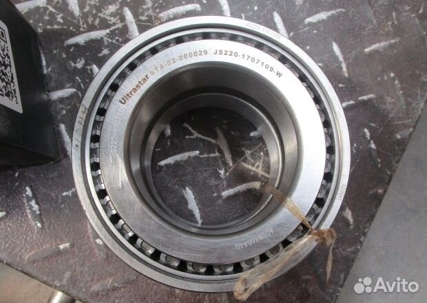 Блок подшипников выходного вала толстый буртик JS2