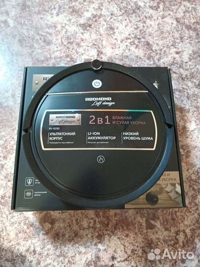 Робот пылесос redmond rv-r290