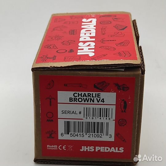 Новый Овердрайв JHS Charlie Brown V4 Overdrive