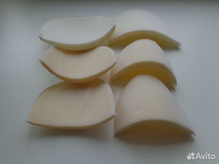 Новые подплечики обшитые